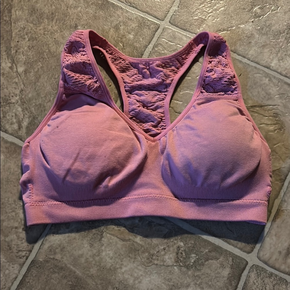 Fruit of the Loom Pink Sports Bra Intimates